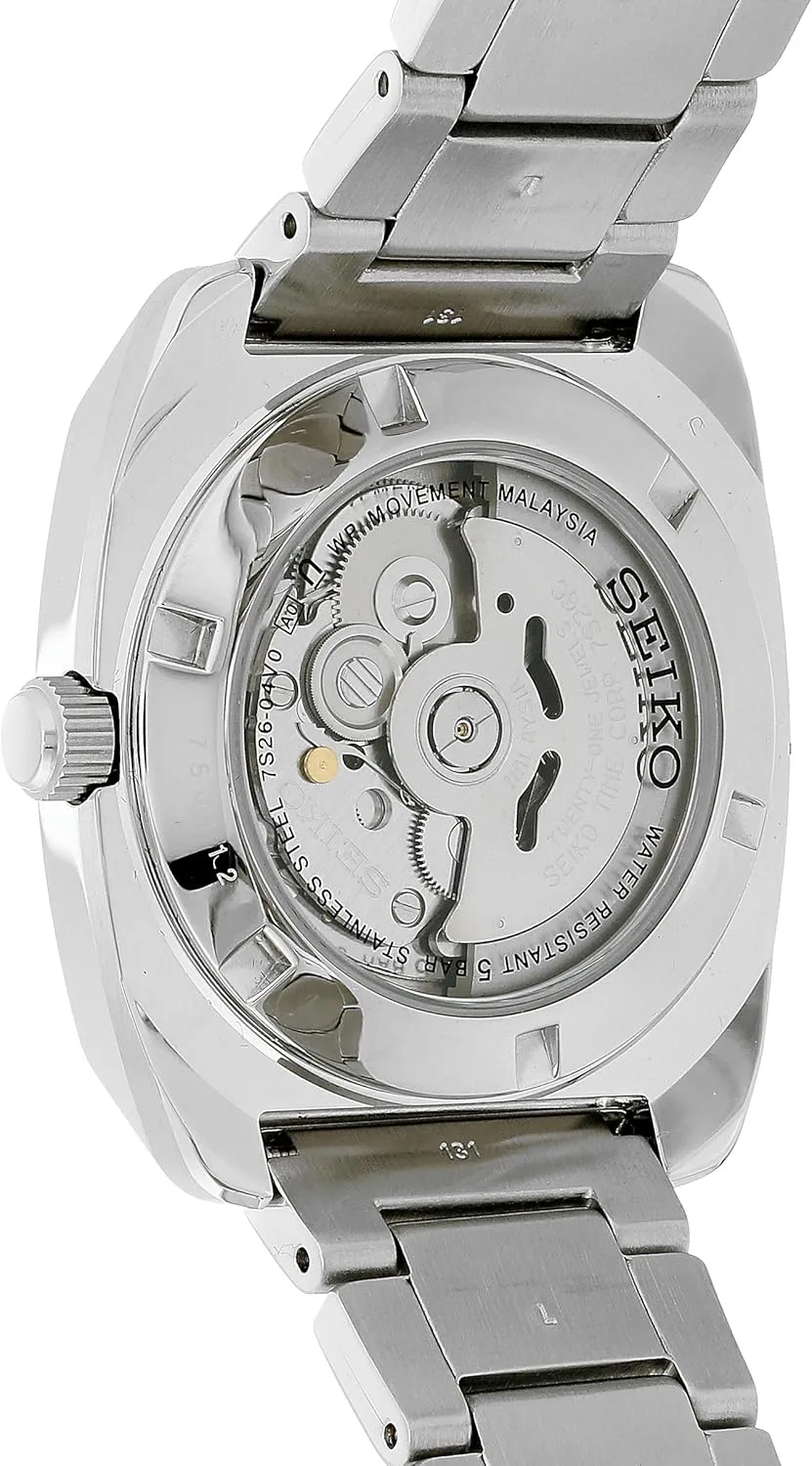 Power Reserve SEIKO Automatic Watch for Men - Recraft Series - Stainless quick tackle Steel Case and Bracelet, Day/Date Calendar, 50m Water Resistant, and 41 Hour 