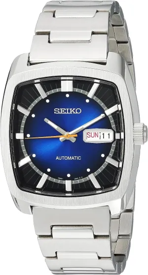 Power Reserve SEIKO Automatic Watch for Men - Recraft Series - Stainless quick tackle Steel Case and Bracelet, Day/Date Calendar, 50m Water Resistant, and 41 Hour 