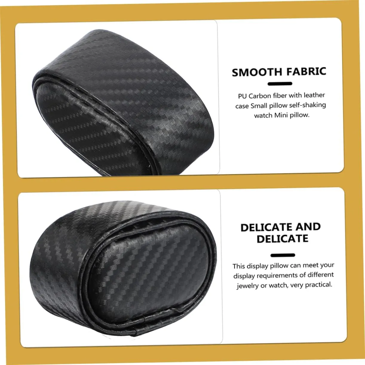 Practical Accessory 3pcs*5 Ciieeo 5sets Watch downward flask utilitarian corollary Pillow Displaying Watch Cushion 