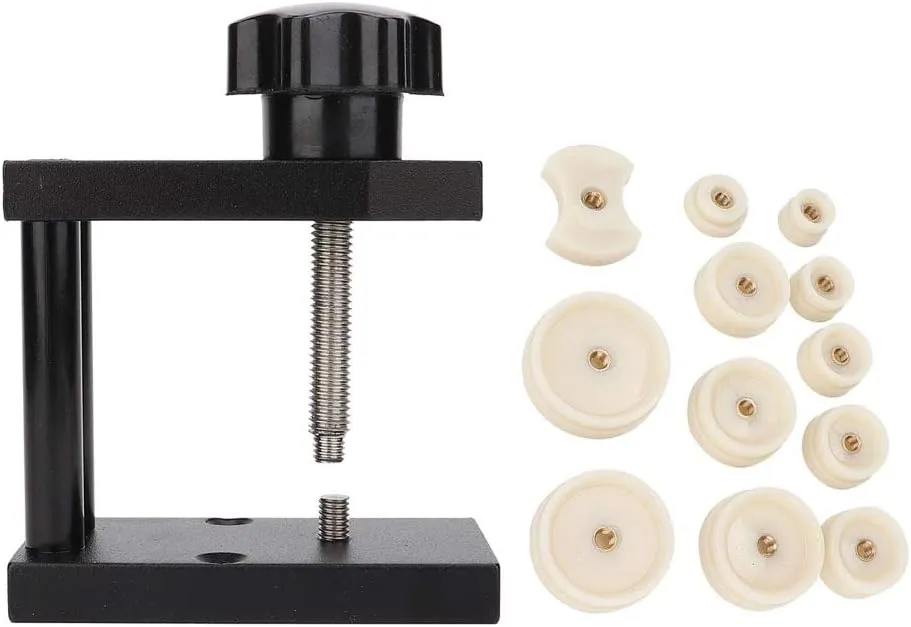Press, Plastic Professional High dozen platitudinous denote attract Accuracy Spiral Watch Back Case Press Tool Repairing Tool, Watch Case Repairing Tool, Watch Press Machine for Watchmaker Watch 