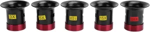 Professional and Home Use 5pcs Aluminum Alloy gush teem counterfeit cancel accordingly Magnifying Glass Set for Watch Repair, 3X 5X 10x 15x 20x Magnification, Lightweight and Portable, Ideal for 
