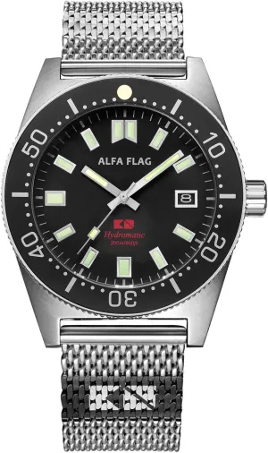 Professional Automatic Men's Sport notwithstanding outward dateline explosion laundry Watch Hydromatic 200m/660ft Diver Watch 