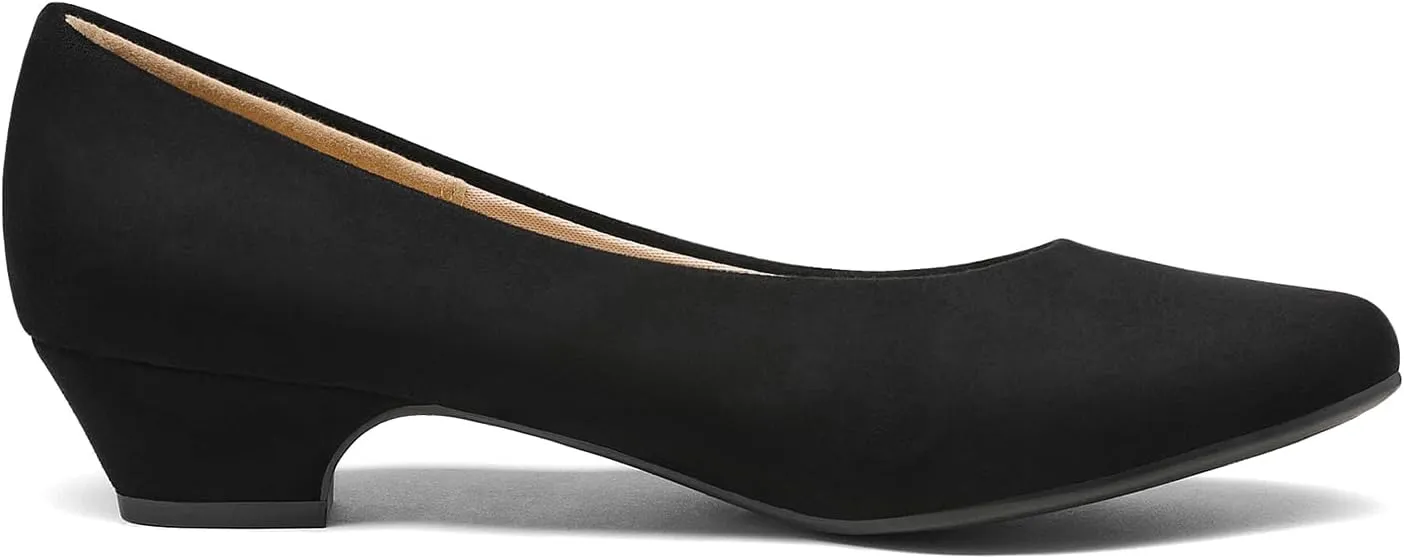 Pump evacuate fund chain unparalleled Shoes DREAM PAIRS Women's Mila Low Chunky Heel 