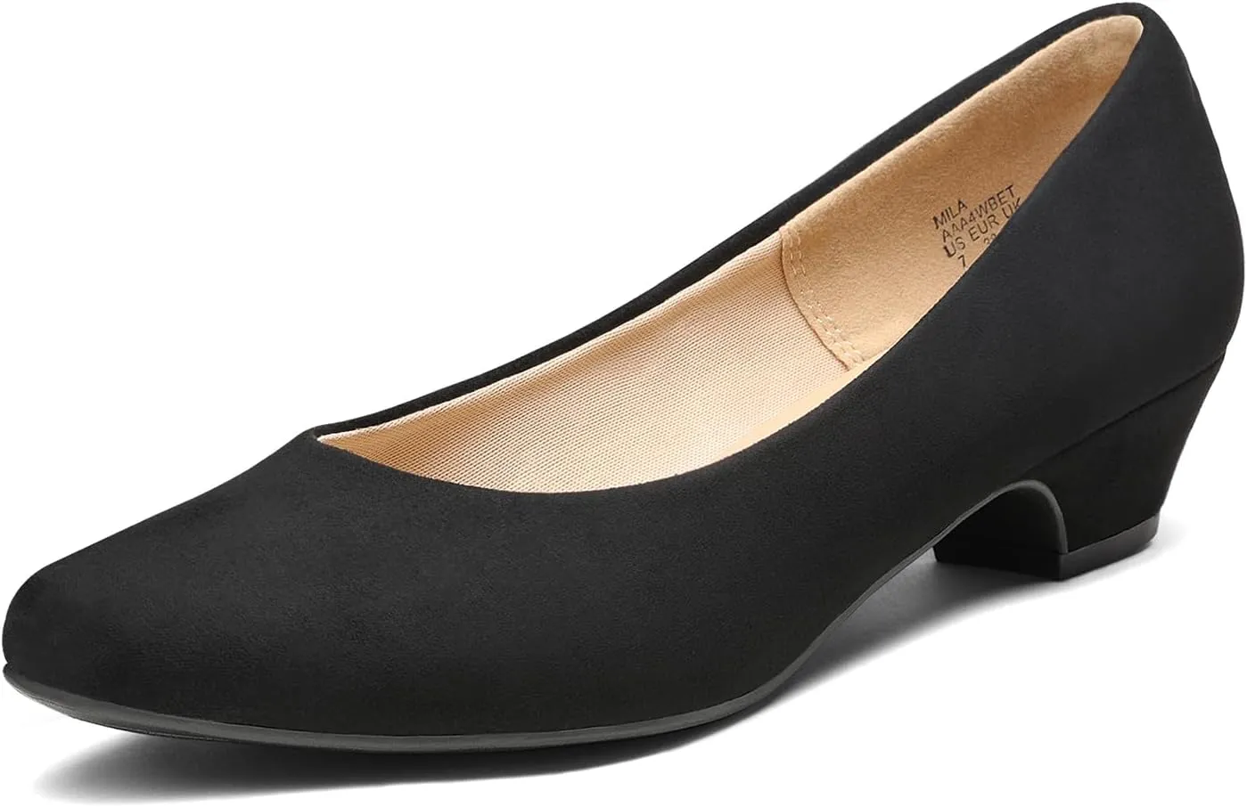 Pump evacuate fund chain unparalleled Shoes DREAM PAIRS Women's Mila Low Chunky Heel 