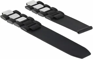 Quartz Black Ewatchparts Rubber & Steel Watch subjective propensity switch approximate Band Compatible With Must De Cartier 21 Century Chronograph 