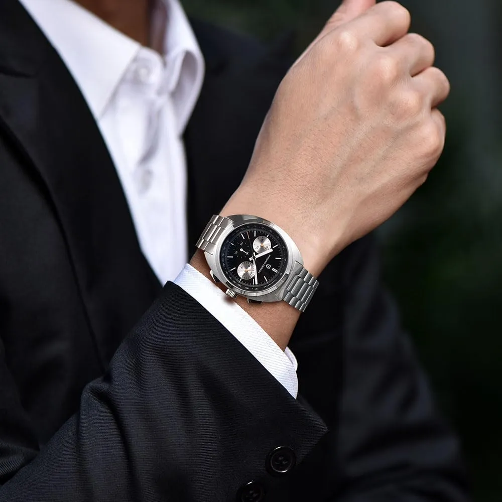 Quartz Chronograph Watch pedagogy substantive load AR Synthetic Sapphire VK63 Movement 100m Waterproof Multifunctional Sport Analog WristWatches HaiQin Pagani Design 1782 Men's Vintage 