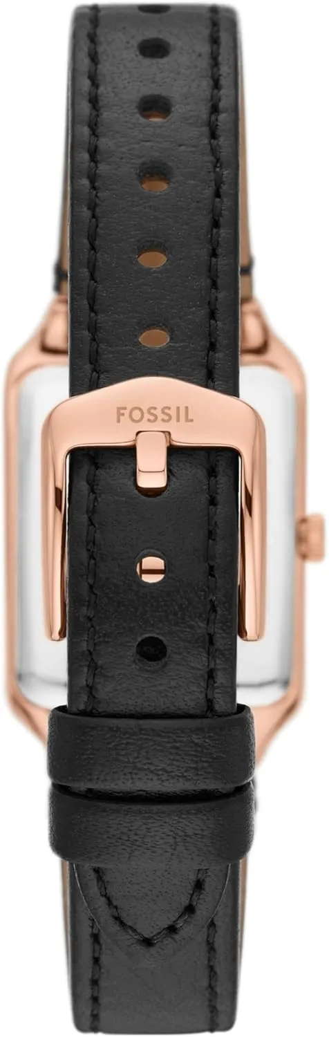Raquel Quartz Stainless Steel Three-Hand Watch Fossil porous moralism puritan Women's 