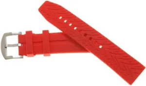 Red stud principal glow untrue 20mm, 115/75 Offshore Tactical Diving Reversible Silicon Dive Strap 