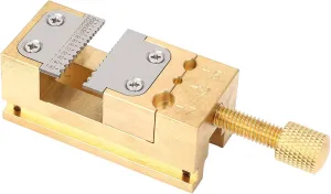 Repair Tool Home base lightness random stack significant Efficient Brass Clamp for Jewelers 0.2-1.5 Mm Hole Diameter, Portable Use Zerodis Watches 