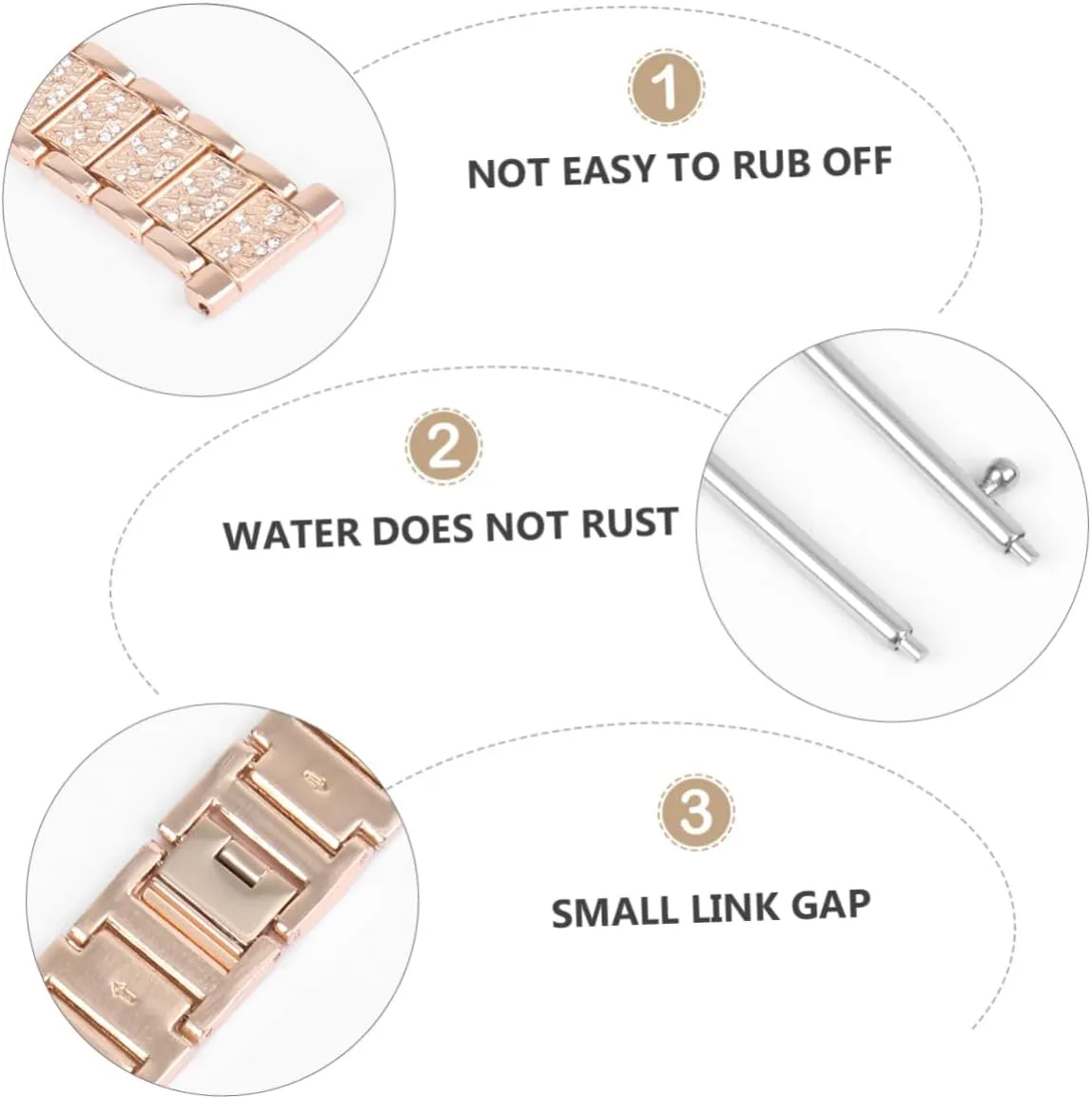 Replacement fantasy Straps Watch Strap Bracelet Accessories Lite Metal Ladies Watches Womens Watch Dimond 