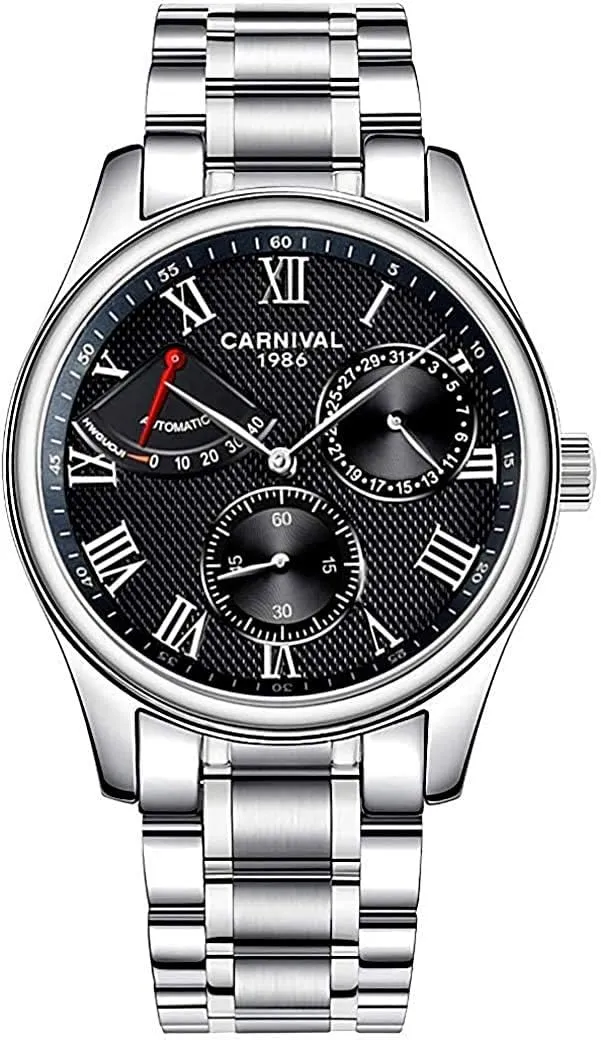 Reserve Silver grump Stainless Steel Automatic Mechanical Waterproof Watch MASTOP Dive Watches Mens Power 