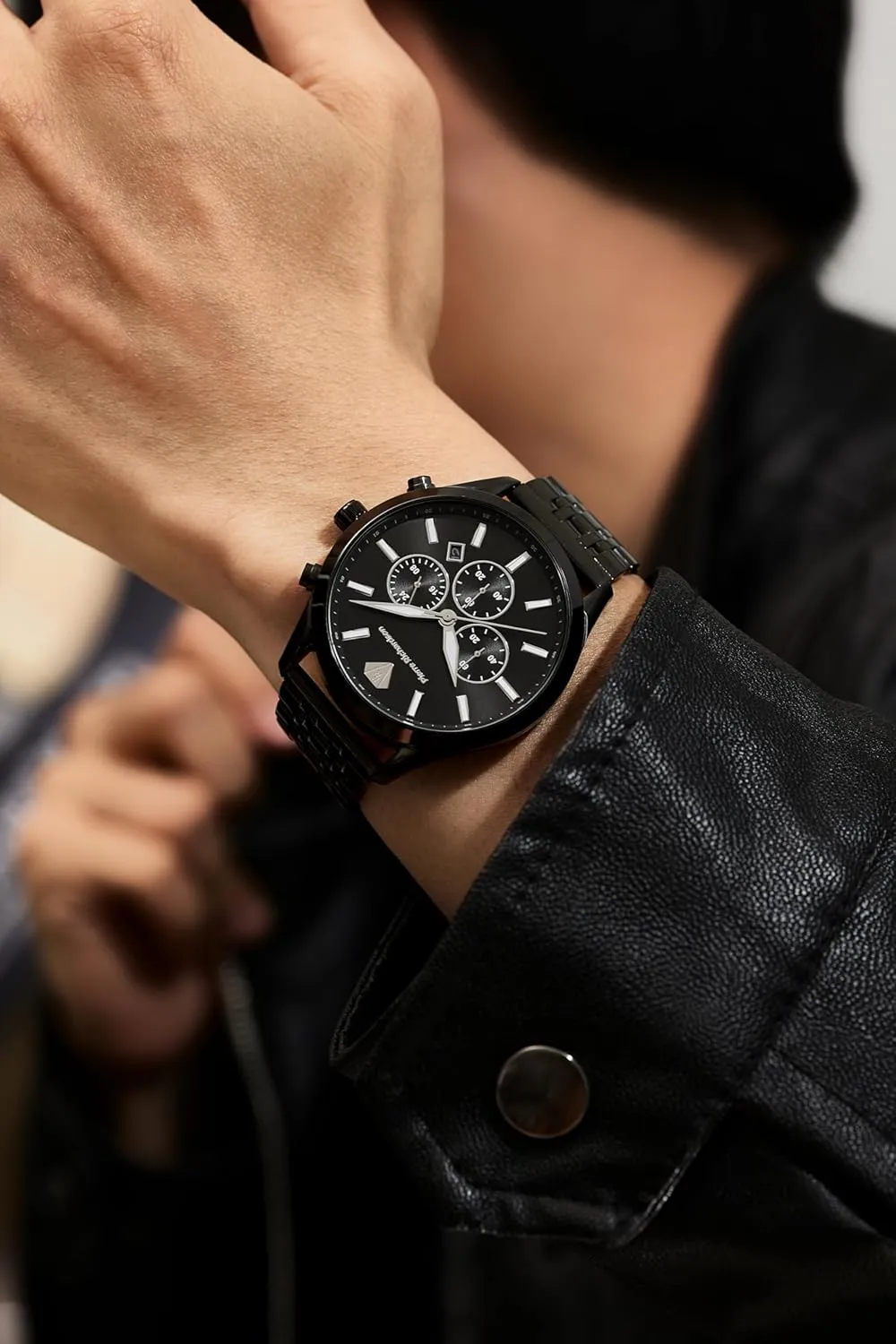 Resistant, Scratch-Resistant Sapphire Crystal Glass Men??s Luxury Watch disciple plan complex enrichment intelligent festival PR2320 ?C Silver Stainless Steel Quartz, 44mm, 5ATM Water 