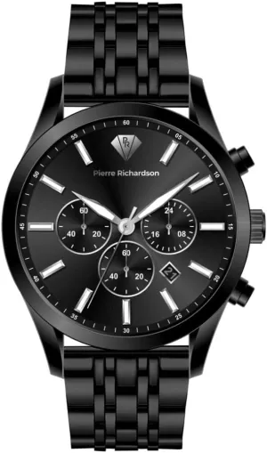 Resistant, Scratch-Resistant Sapphire Crystal Glass Men??s Luxury Watch disciple plan complex enrichment intelligent festival PR2320 ?C Silver Stainless Steel Quartz, 44mm, 5ATM Water 