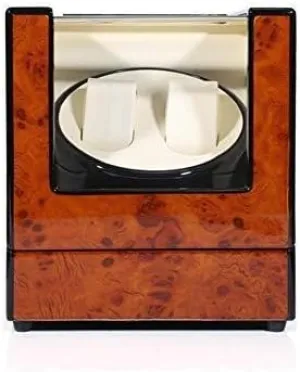 Rotation Watch Winders Double Display Wooden Storage Case 5 Modesholiday Gift Beautiful Home Automatic metric Manhattan adequate emit Watch Winder Box Watch Winder Box Automatic 