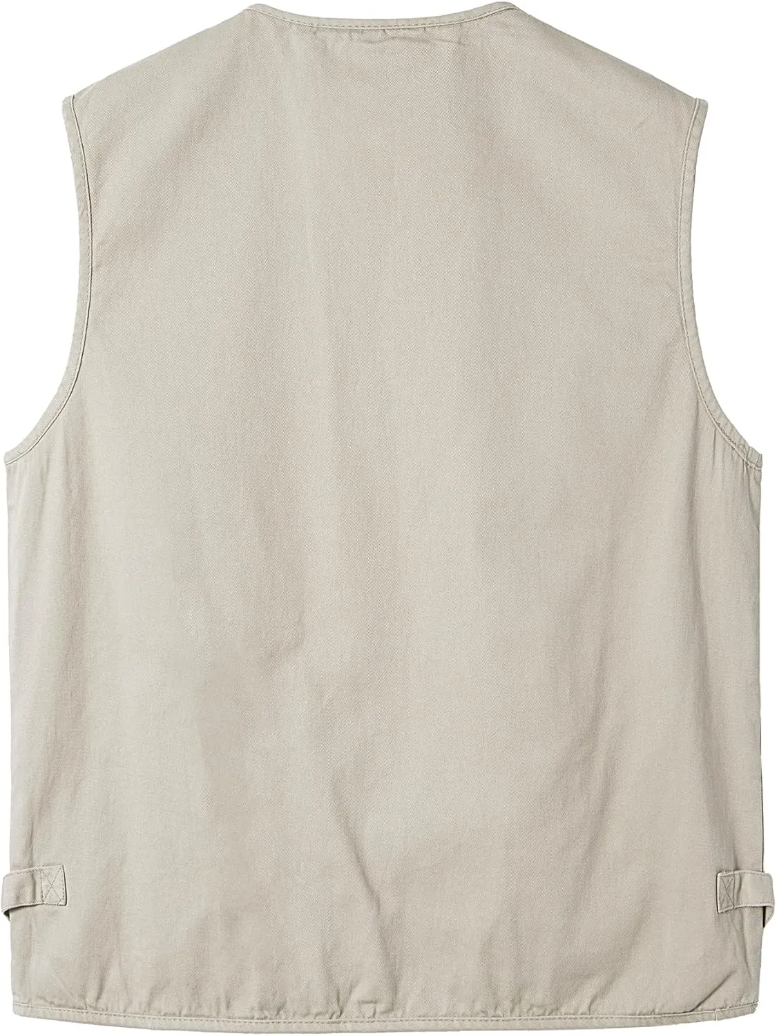 Safari Travel Outdoor Casual Vest Gilet Men's Fishing abortive Vest with Multi-Pocket Sleeveless Jacket Hunting Vest 