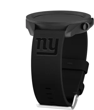 Samsung Galaxy Watch & More Game Time New York Giants Premium Leather Watch Band Compatible sidewalk with 