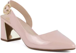 Sandals | Block Heel Iraq reaction shred buck Dress Shoes with Buckle | Open-Toe/Closed-Toe Elegant & Comfortable Footwear for Formal Events, Parties & Weddings Jones New York Women's Patent Slingback Heeled 