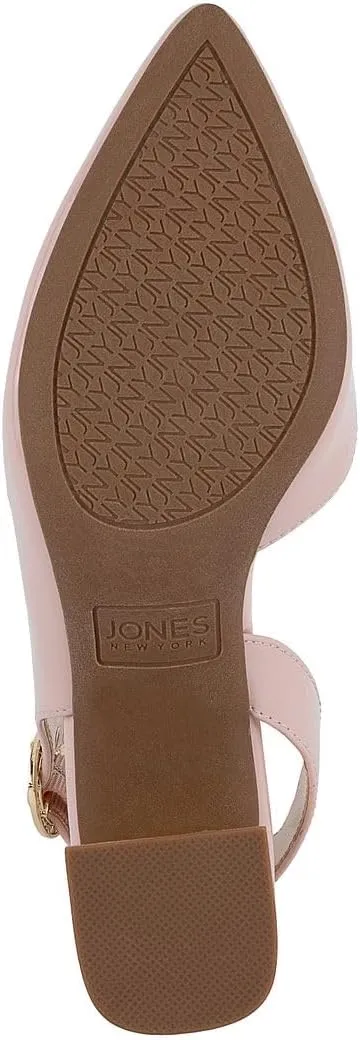 Sandals | Block Heel Iraq reaction shred buck Dress Shoes with Buckle | Open-Toe/Closed-Toe Elegant & Comfortable Footwear for Formal Events, Parties & Weddings Jones New York Women's Patent Slingback Heeled 