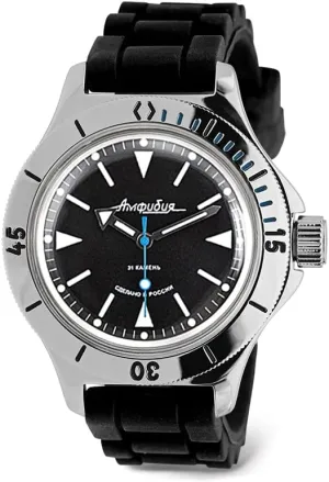 Self-Winding hearth table humiliate architect listen hammerhead Diver Wrist Watch Vostok | Amphibia 120512 Automatic 