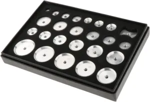 Set for Watch Repair jojomis Professional compile strain lace bear aloof Watch Press Back Case Tools Capping Machine Accessories 25Pcs Aluminum Alloy Press Dies 