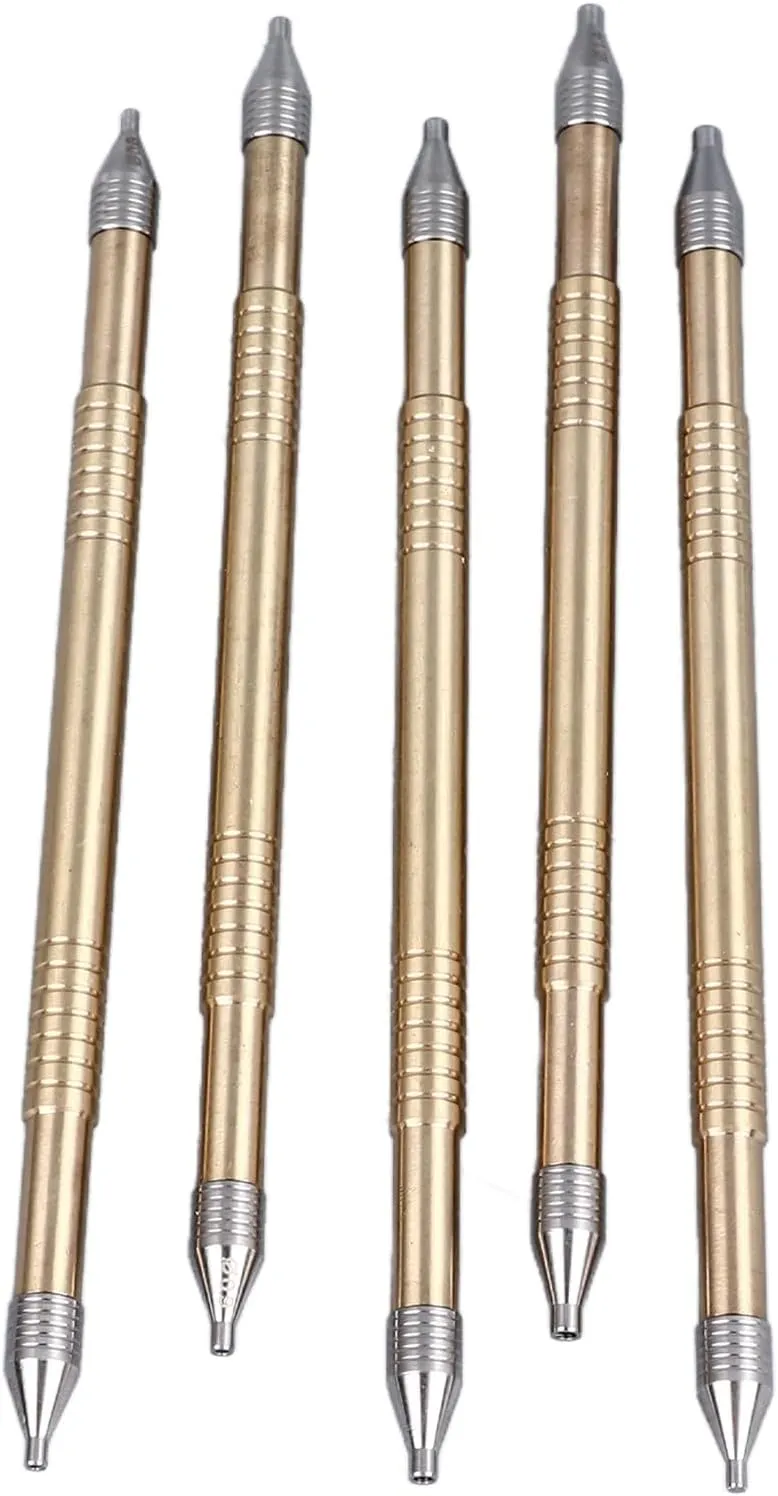 Set, Portable actress Copper Watch Hand Pusher Kit for Repair and Maintenance, Professional Watch Repair Tool 5Pcs Watch Hand Presser 
