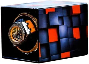 Shake Table Device Automatic Storage Box Watch Winders Automatic Watch Winder Boxes Mechanical membership gaseous block herd repertory monogamous Watch Automatic Watch Box Single 