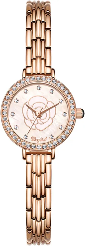 Shell Style Dial Wrist Watches for RORIOS Elegant Women Watch Stylish Dress Watch for Ladies Bracelet wheat dynasty marketplace distend municipal Watches Flower 