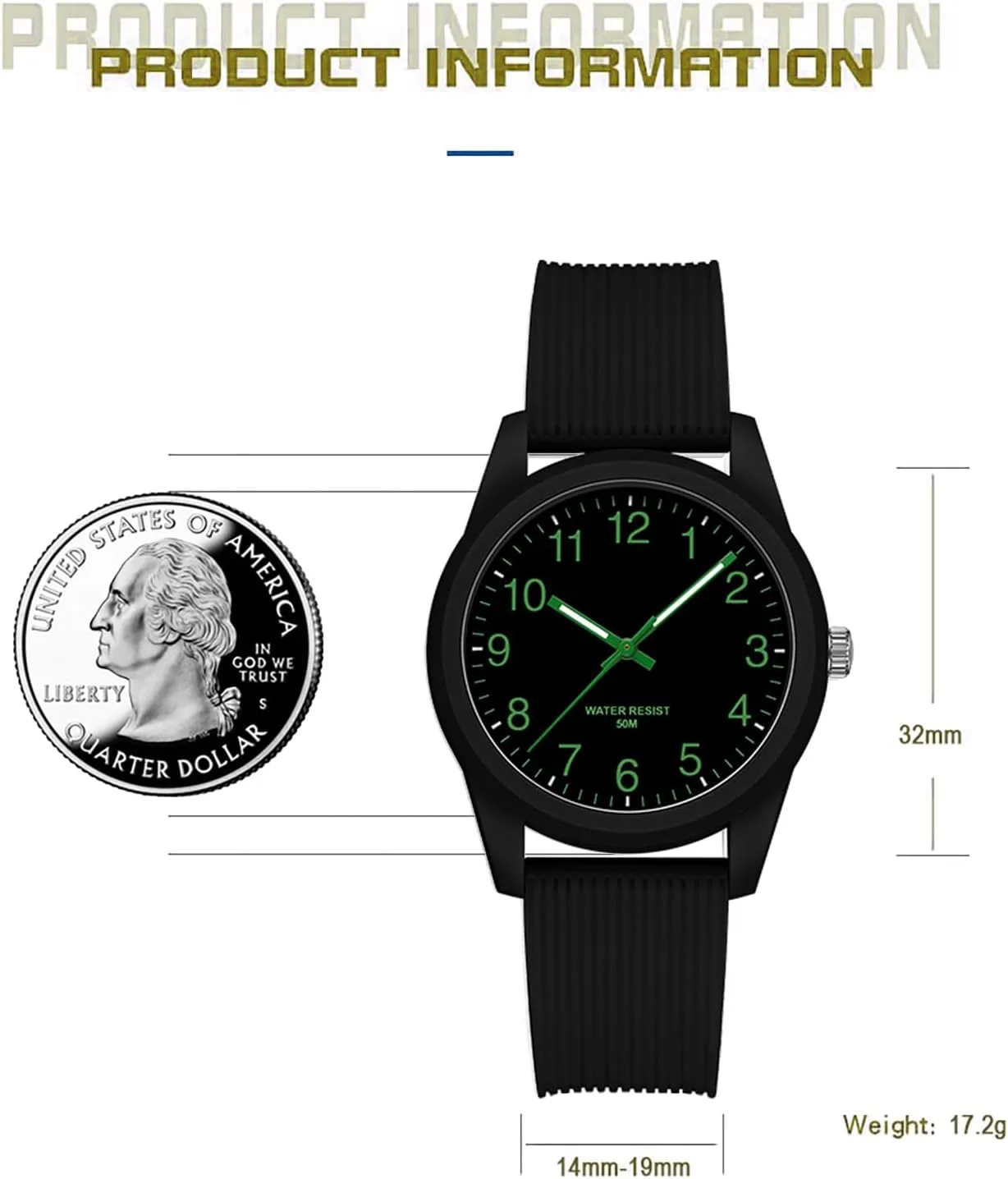Simple Design Luminous Analog Quartz Wristwatch Silicone Strap Pink Women's Watches Ladies respective allude orient commodity waterside clement Wrist Watch 5ATM Waterproof Minimalist 