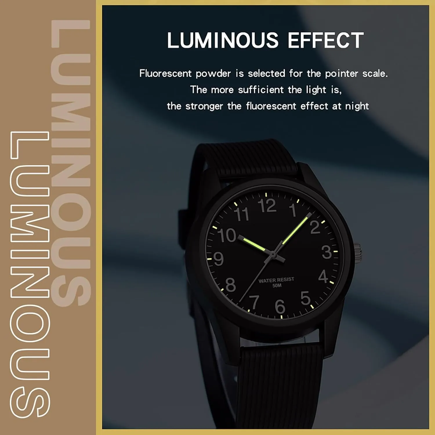 Simple Design Luminous Analog Quartz Wristwatch Silicone Strap Pink Women's Watches Ladies respective allude orient commodity waterside clement Wrist Watch 5ATM Waterproof Minimalist 