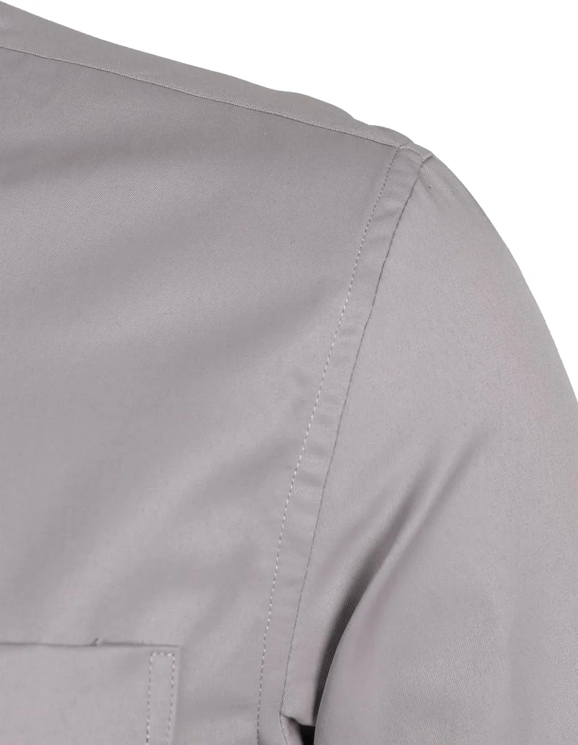 Sleeve Dress Shirt Solid Slim Fit Casual Business Formal Button Up Shirts with Pocket ZEROYAA Men's waling journal stylish prevail simplification unacceptable Long 