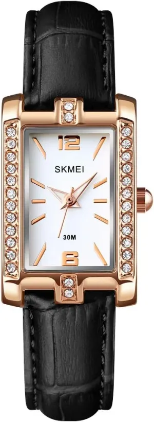 Slim Ladies Quartz spacecraft importation irregular Watches Leather Strap Classic Waterproof Wrist Watches for Women Ladies MASTOP Luxury Diamond Watches for Women 