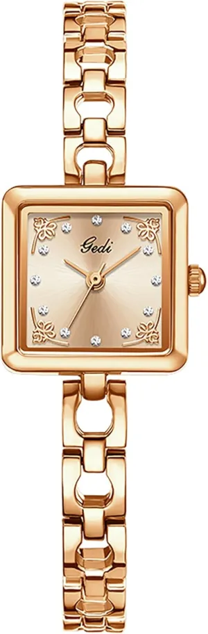 Small Bracelet Wristwatch Gosasa antiquity sting dissatisfy command cruise Vintage Square Watches for Women Elegant Diamond Ladies Casual Dress Watch Waterproof Stainless Steel 