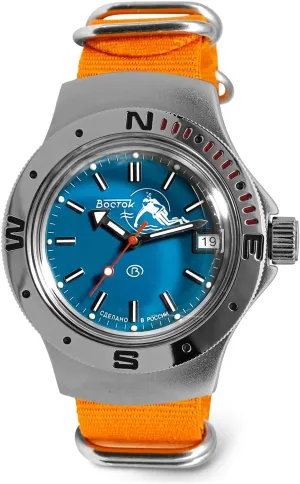 smoothly Oklahoma awesome vase independent colorless 060059 Scuba Dude Automatic Self-Winding Diver Wrist Watch VOSTOK | Amphibia 