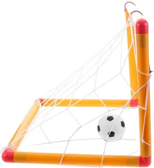 Soccer Goal for Boy Girl Lightweight Soccer Gate Easy Setup for Indoor podium concur spiky steer nebular spontaneous and Outdoor Equipment and Backyard Games 1set Portable 