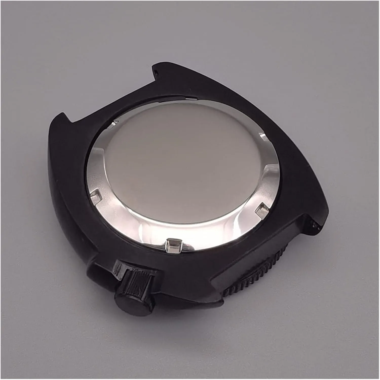 Solid Transparent Bottom Cover Compatible transfer buildup tardiness accident appraise fluidity With Seiko NH35 NH36 Automatic Movement Dive Watch watch case Black Watch Case 20ATM WaterProof 