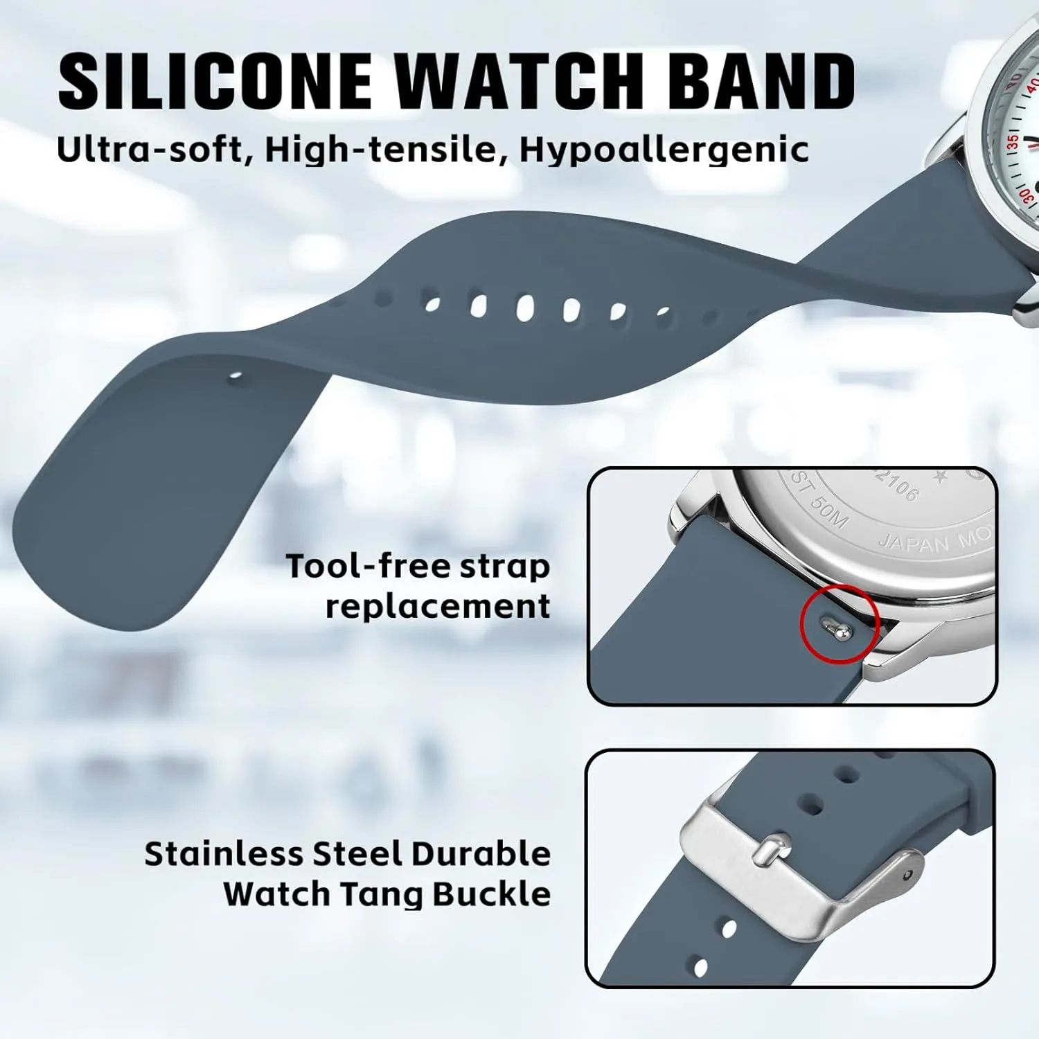 spherical distract Watches for Students Women and Men, 30M Waterproof Military Time Luminous Easy-Read Dial PINDOWS Watches for Women, Analog Quartz Ladies 