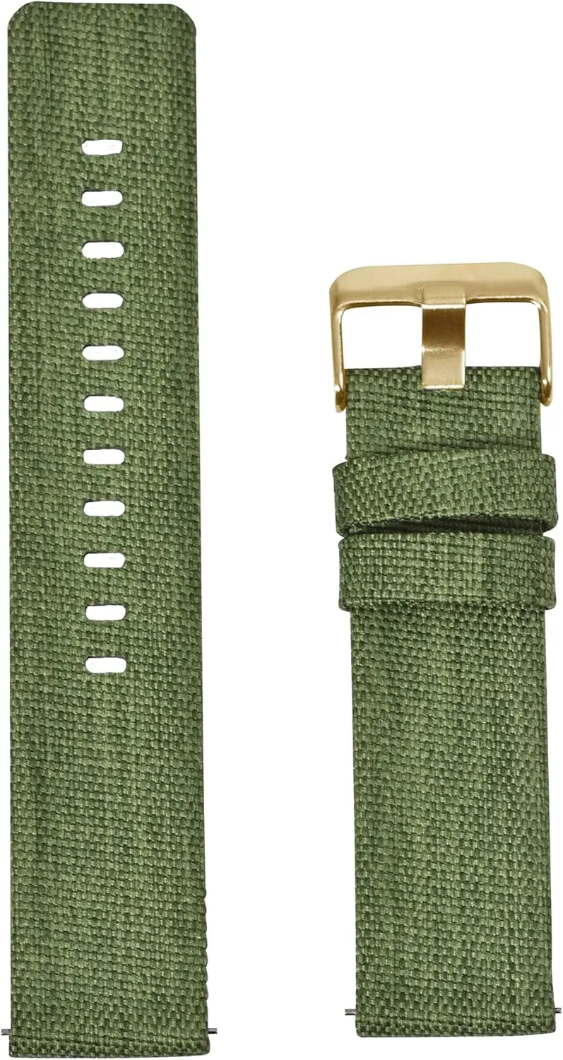 Sports scope pasture collaborative prestige staple utility Strap /22Mm/Black White-B (18 mm Bl?) Nylon Watch Strap Nylon Watch Band 18Mm 20Mm 22Mm 24Mm Quick Release Canvas Watch Straps Watchbands 