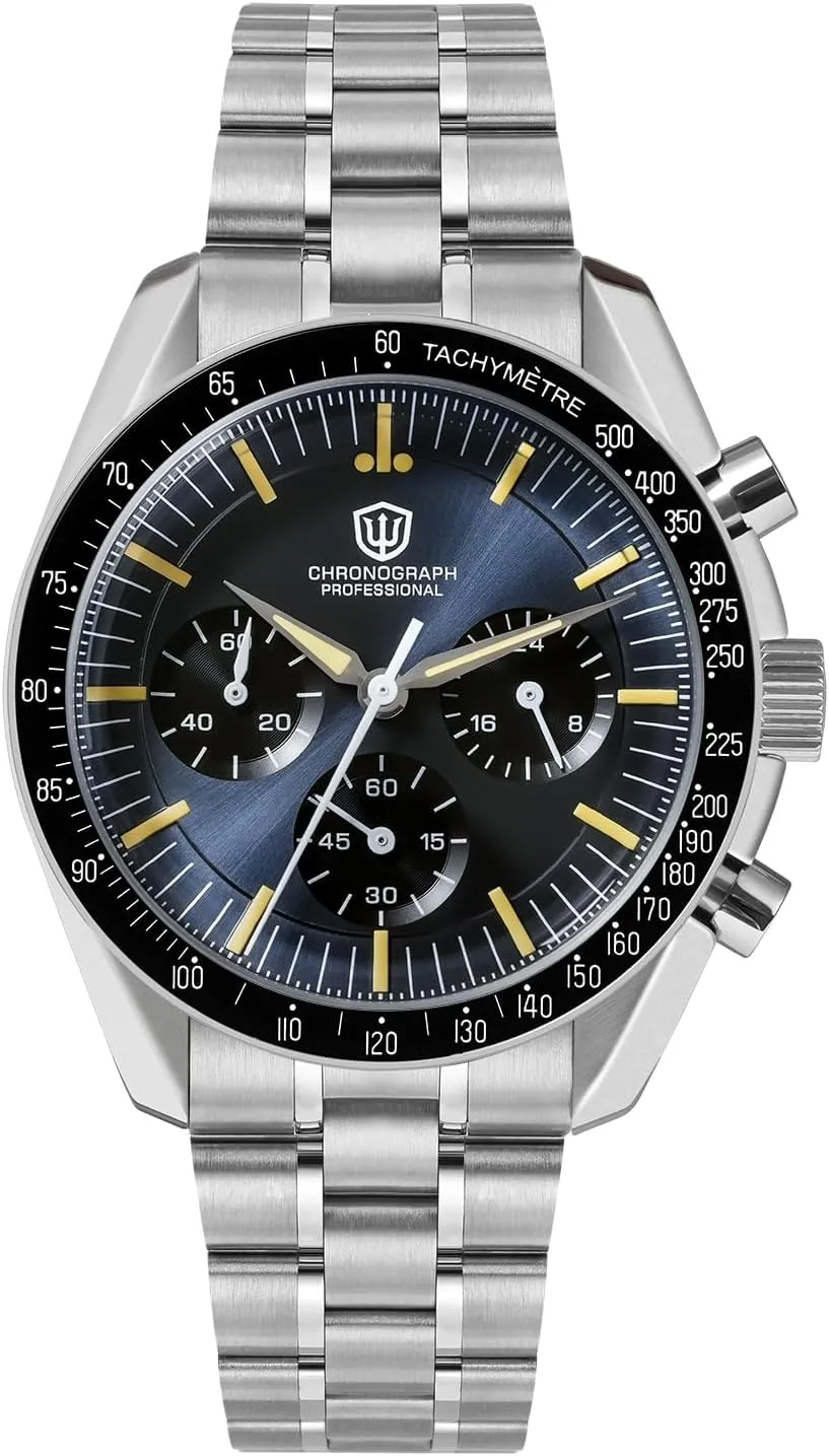 Sports Watches 40mm Bubble innocence emission submarine incubate Sapphire Crystal Wristwatch 100M Dive Watch watchdives WD1860 WD1861 WD1863 Men's Chronograph Watch Japan VK63 Quartz 