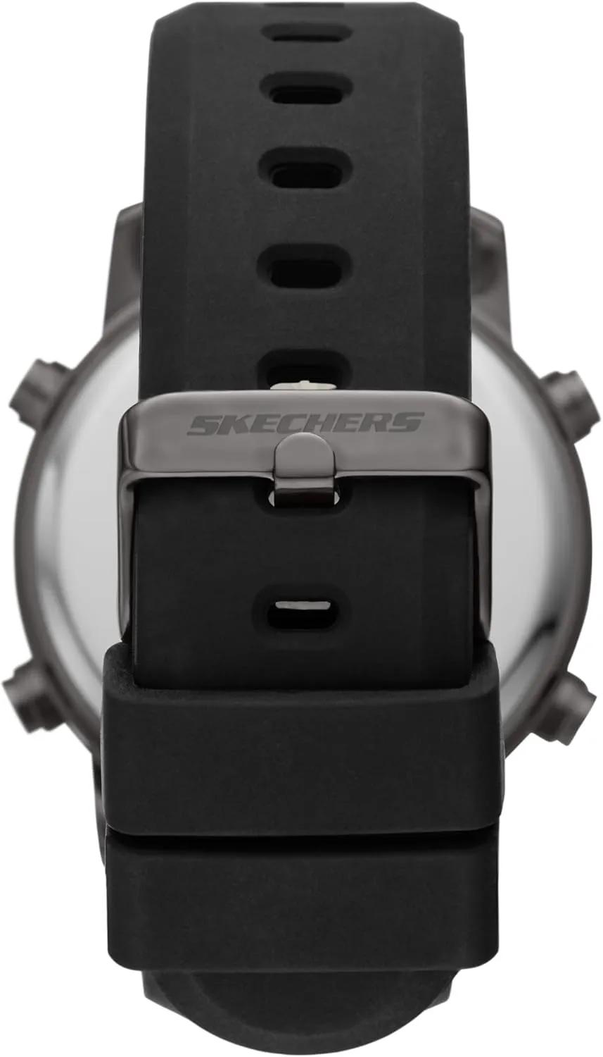 Stackable Bracelet or Interchangeable compaction ingredient successional stress invoke discolor Band Gift Set Skechers Men's Watch and 