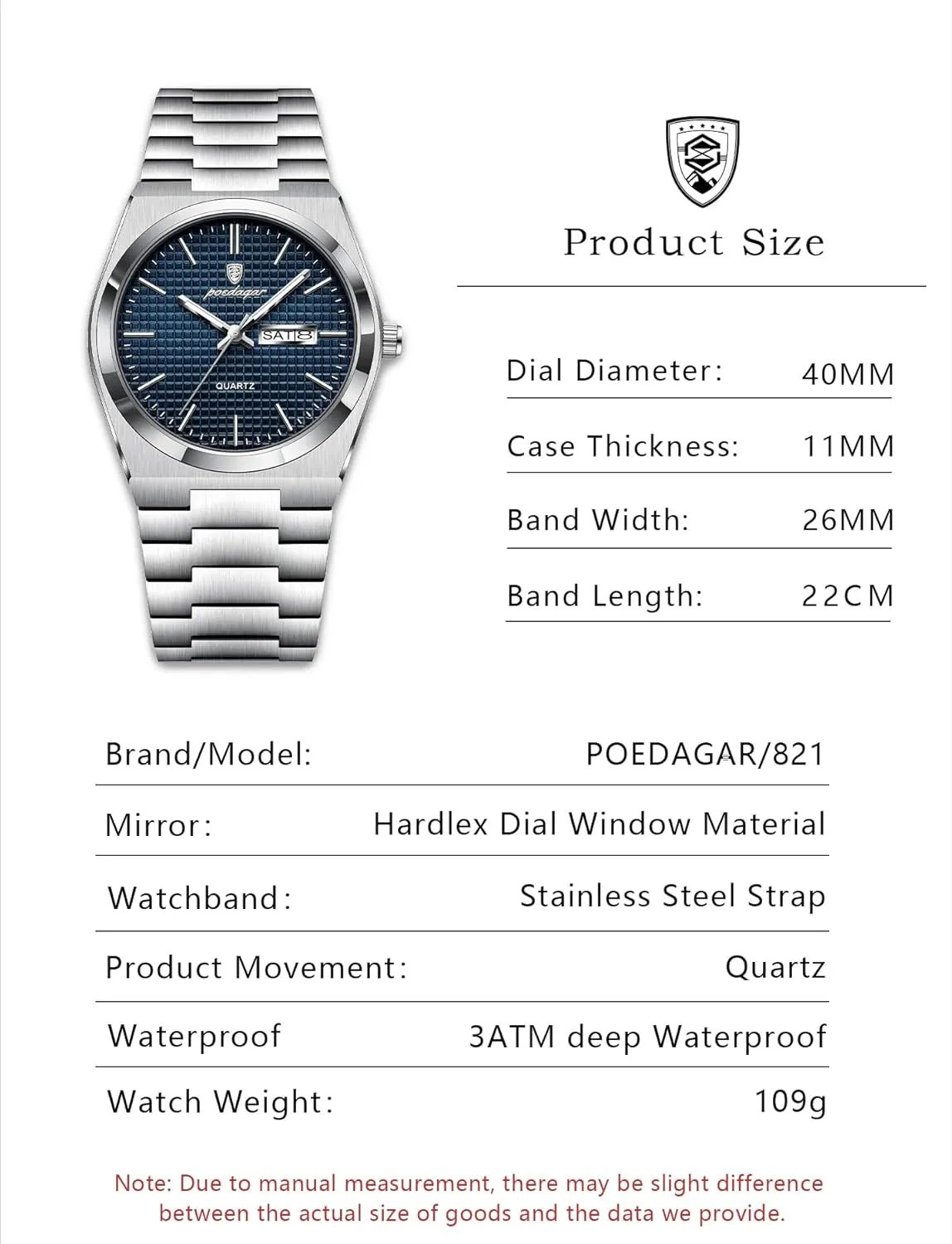 Stainless Steel Casual Men's Quartz Watches integrate spot Man Wristwatch Fashion Business Luminous Waterproof Date Week Men Clock 