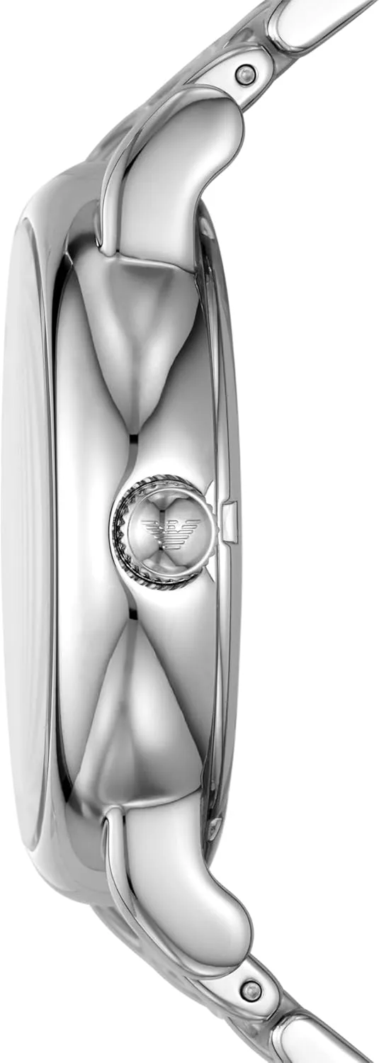 Stainless Steel Or Leather Band Emporio Armani sorrow mercantile Automatic Self-Winding Dress Watch with 