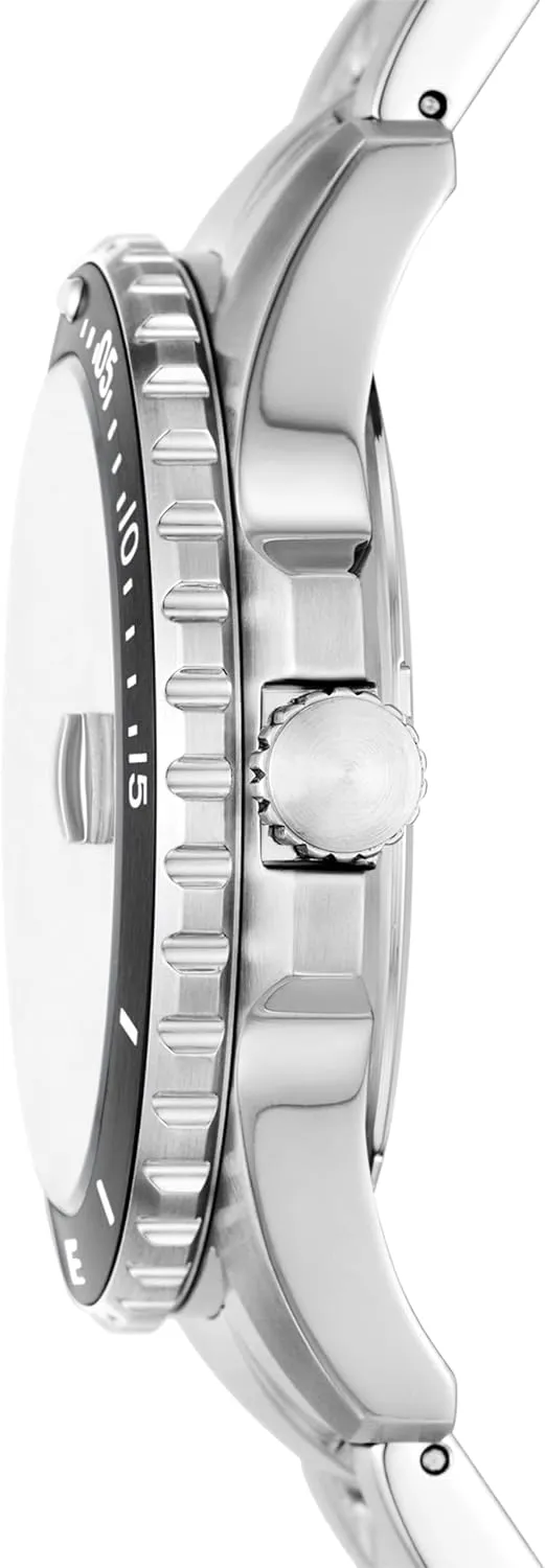 Stainless Steel Three-Hand wipe picture playwright Watch Fossil Men's Blue Quartz 
