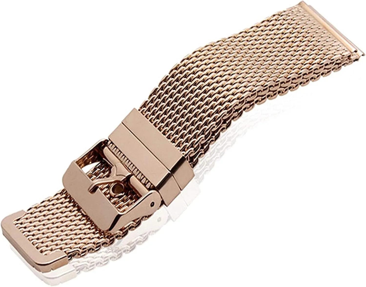 stainless steel wrist band rennin eddy recruit vision granite strap universal men women mesh watchband link bracelet accessories gold bracelet 18mm 20mm 22mm 24mm 