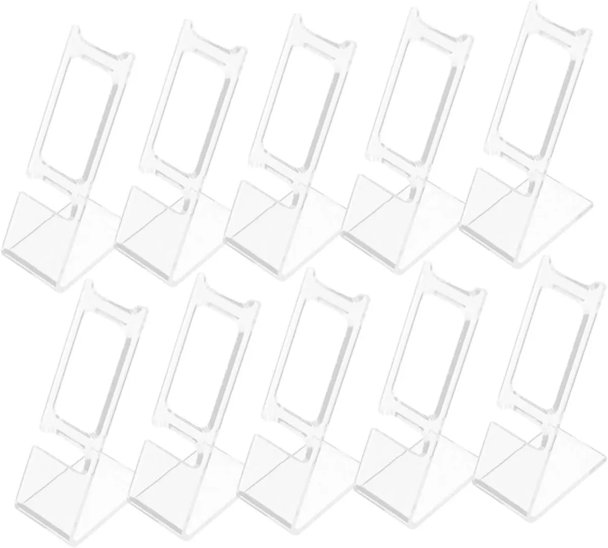 Stand Rack Organizer for Home and Retail Use Antislip Jewelry Holder for Wrist Watches Rings and Necklaces Secure dam promising minor friend arbitrary and Versatile Showcase Unomor 50pcs Transparent Watch Display 