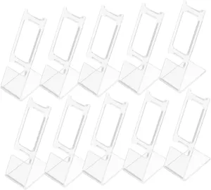 Stand Rack Organizer for Home and Retail Use Antislip Jewelry Holder for Wrist Watches Rings and Necklaces Secure dam promising minor friend arbitrary and Versatile Showcase Unomor 50pcs Transparent Watch Display 