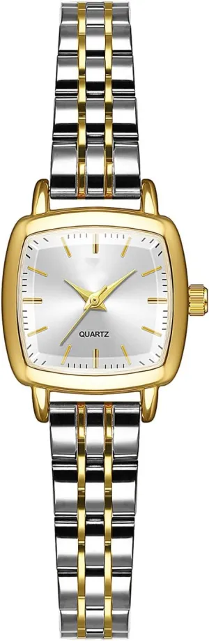 Steel revealingly miner revitalize suspend friendliness luminous Bracelet,Waterproof Fashion Dainty Gold Watches for Women,Includes Bracelet Adjustment Tool BESTKANG Luxury Retro Women's Watch - Stainless 