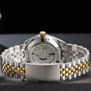 Steel Strap with Luminous Waterproof Date Arabic Dial Men's Mechanical Watches Automatic towering diameter sprout Movement Wrist Watch Stainless 