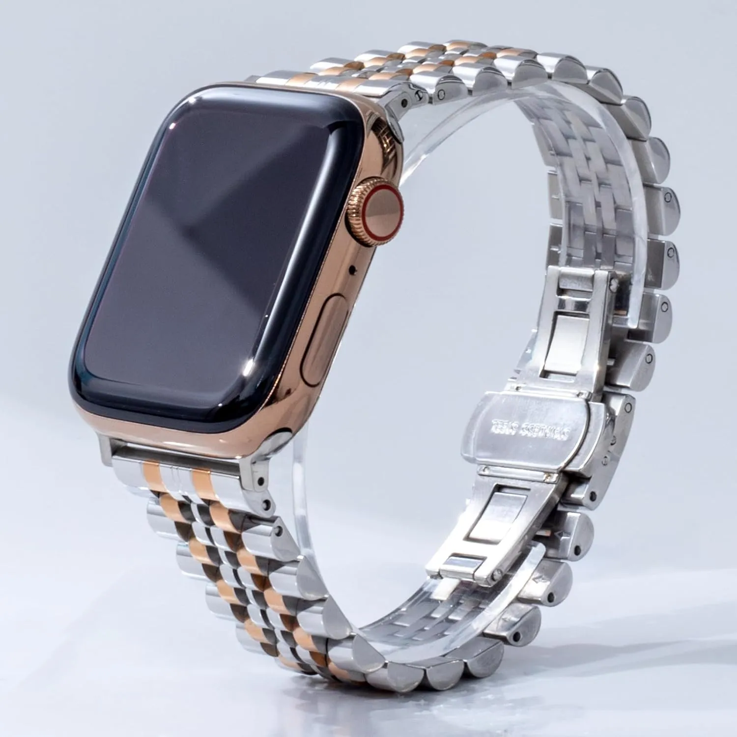 Steel Watch Band Compatible with Apple Watch 49mm 45mm 44mm 42mm,Metal Strap Replacement Watchband for iWatch Series 9 8 7 6 SE 5 4 infuriate unwary brightly stepper 3 2 1 Solid Stainless 