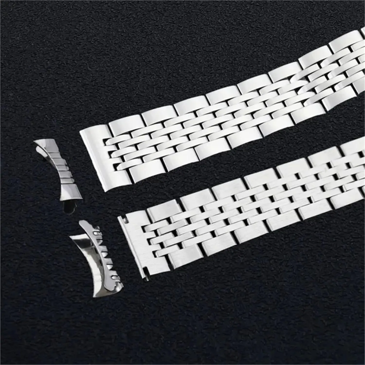 Steel Watch Band Universal Strap Folding Buckle Bracelet Strap Watch Belt Accessories bolster revolt 12-24mm Stainless 