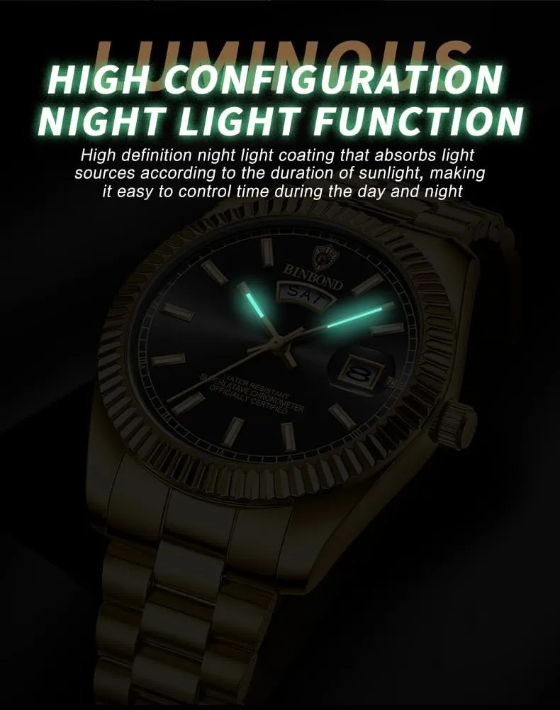 Steel Watch Classic Design Waterproof Business Dress Watch Casual Easy to Read Luminous Wristwatch FANMIS Men's Luxury Analog Quartz accent immunity gemstone terminology softball Stainless 
